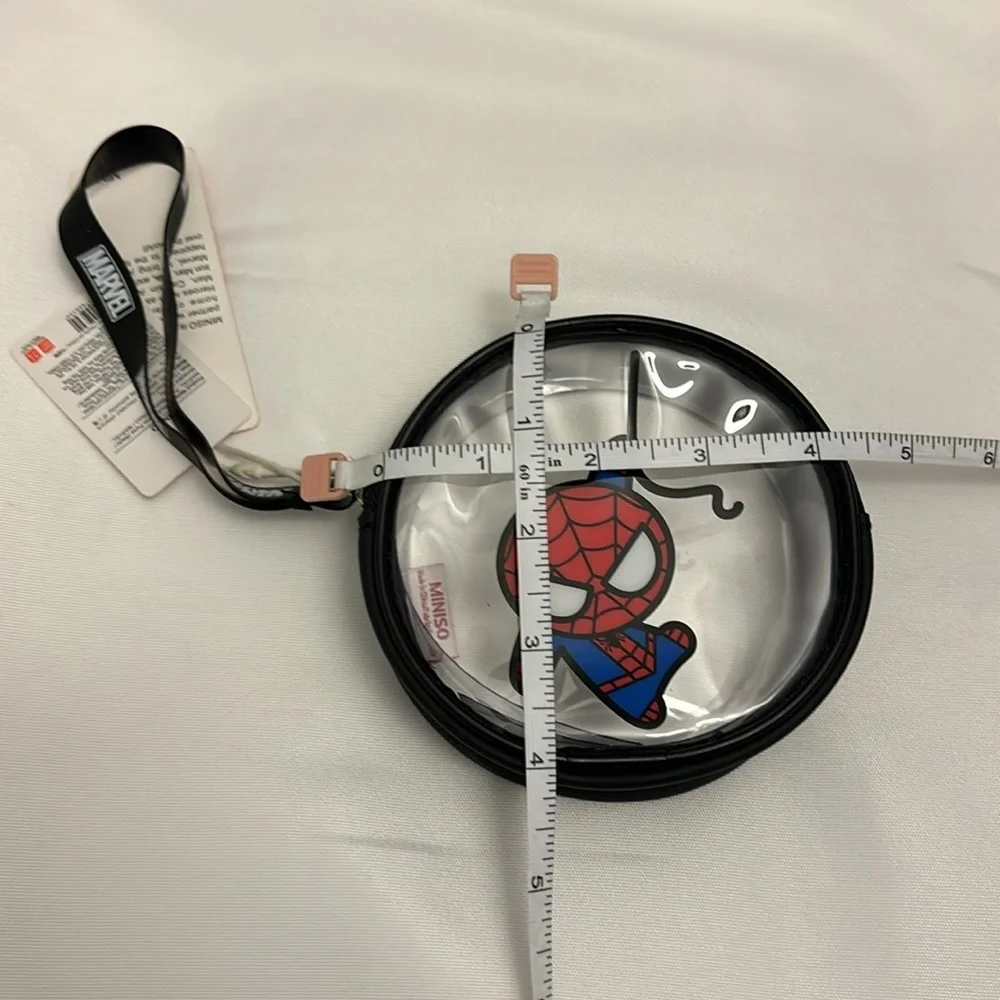 Miniso Marvel Spiderman Coin Purse Black